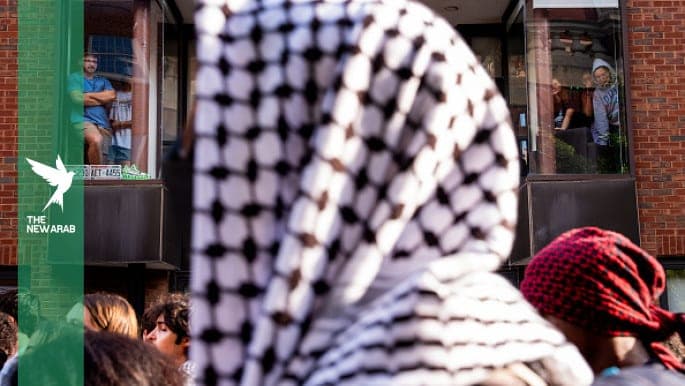 Georgetown Students Holds Campus Protest In Support Of Palestine
